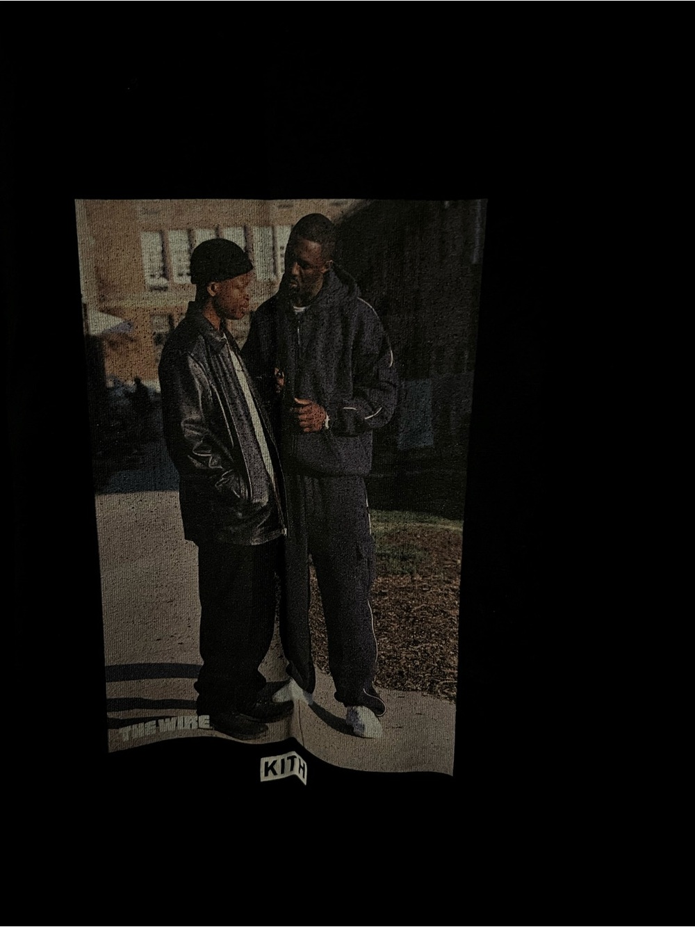 Kith The Wire HBO Black Short-Sleeve Photo Graphic Crew Tee - Picture 5 of 6